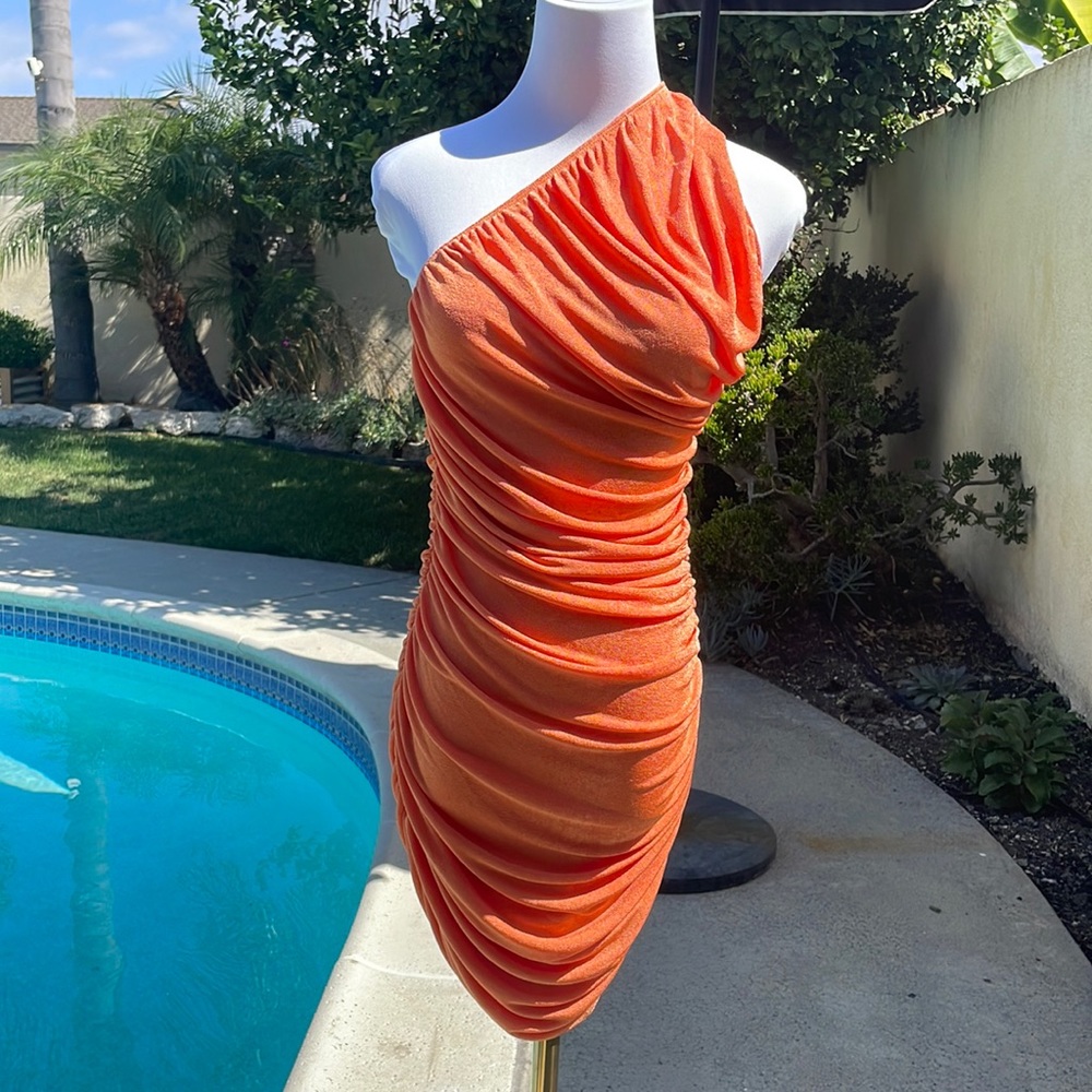 NWT | Very Sexy Goddess Mini Dress by Lioness in Orange | Size 4